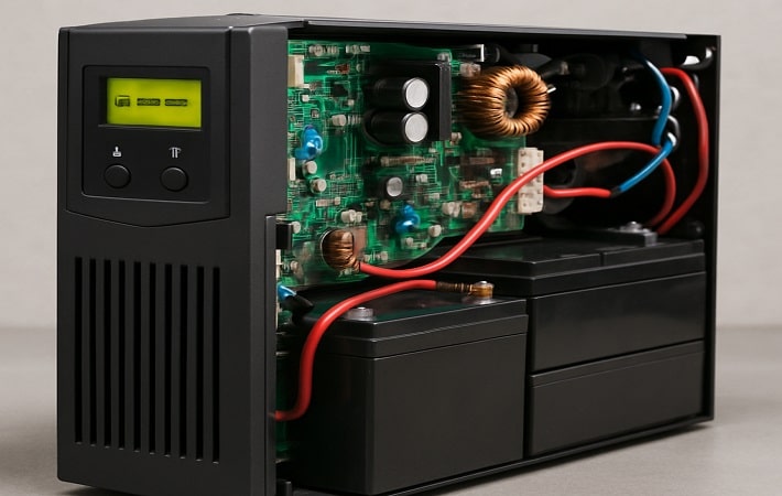 خرید UPS کرکره برقی _ قطعات تشکیل دهنده
