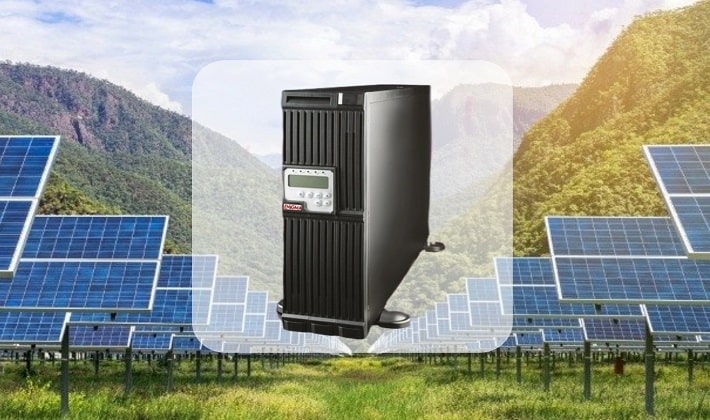 UPS 100 _ آیا یو پی اس می‌تواند جایگزین اینورتر خورشیدی باشد؟